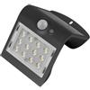 Brightium Illumina i tuoi spazi esterni con l'applique LED solare nera con sensore 2W. Efficiente ed elegante, si attiva automaticamente quando rileva il movimento, fornendo sicurezza e comfort.