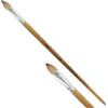 KUM 5126911 - Pennello per acrilico e olio Wood Line, lingua di gatto, misura 16, per artisti, pennelli per artisti, forniture per artisti