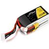 TATTU 4S lipo 650 mAh 4S1P 75C 14,8 V batteria Lipo Pack con spina XT30 per drone UAV RC Quadricottero Multirotore FPV 150 dimensioni