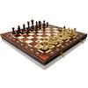 Woodeyland ARTIGIANALI IN LEGNO SENATORE Scacchi PROFESSIONALE 40x40 cm