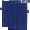 EMFYL 1fortunate Custodia for Lenovo Tab3 10 Business TB-X103F TB2-X30F TB3-X70F, Caso for Tablet Ultra Sottile for Lenovo Tab2 A10-70 Tab2 A10-30 Tab3 10 Plus (Colore : Style 2 Dark Blue)