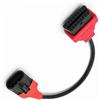 Goliton Adattatore Cavo Diagnostico OBD2 OBDII 3 Pin a 16 Pin Compatibile con Motocicletta SYM Sanyang