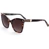 Love Moschino Occhiali da Sole Love Moschino MOL045/S 2VM HAVANA PATTERN 54/19/140 WOMAN