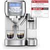 Caso Espresso Gourmet Latte - Macchina portafiltro con contenitore per latte integrato, pompa ULKA da 20 bar, con piastra riscaldante per tazze, per espresso, cappuccino, latte macchiato, caffetteria,