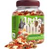 Little One VEGETABLE MIX Snack | 140 g | Alimento complementare per roditori e conigli nani | Miscela composta da sette tipi di verdure essiccate