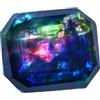 Glitzy Gems 17,35 Ct pietra preziosa smeraldo certificata AMMOLITE naturale come opale gi...