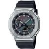 G-Shock Casio GBM-2100RH-1AER Orologio da uomo analogico al quarzo digitale con cinturino in plastica, Nero, Cinturino