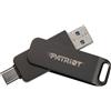 Patriot Pen drive 64GB Patriot Rage R550 USB 3.2/USB-C Nero [SGPATC064000001]