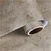 VaryPaper Carta da Parati Effetto Cemento Marrone Metallizzato 40cmx200cm Pellicola Adesiva Stile Industriale Pellicola Top Cucina Adesiva Carta da Parati Soggiorno Bagno Armadio