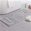GRANNY SAYS Tappeto Bagno 60x120 cm, Tappetino Bagno Antiderapant, Tappetino Vasca Antiscivolo, Tappeto da Bagno Grande, Tappeto Antiscivolo Bagno, Passatoia Bagno Grigio