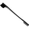 Generic per Capelli Edge Control Trucco Sopracciglia per Toelettatura Pettine, Nero, 17,6 cm