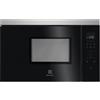 Electrolux PRONTA CONSEGNA - SPEDIZIONE IMMEDIATA Forno Microonde con Grill da Incasso 60 cm Altezza 36 cm 17 Litri Vetro Nero con finiture Inox Antimpronta Electrolux MQ818GXE