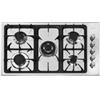 Foster Piano Cottura da Incasso a Gas 86 cm 5 Fuochi Acciaio inox Satinato Griglie in Ghisa Serie Professionale Foster 7055 062 - 7055062