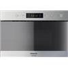 Hotpoint Ariston PRONTA CONSEGNA - SPEDIZIONE IMMEDIATA Forno Microonde con Grill da incasso 22 Litri Altezza 38 cm Vetro Nero e Inox Ariston Hotpoint Class 3 - MN 314 IX HA