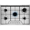 Electrolux PRONTA CONSEGNA - SPEDIZIONE IMMEDIATA Piano Cottura da Incasso a Gas 75 cm 5 Fuochi Speed Burner Inox Slim Profile Electrolux KGS7524SX