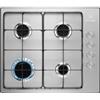 Electrolux PRONTA CONSEGNA - SPEDIZIONE IMMEDIATA Piano Cottura da Incasso a Gas 60 cm 4 Fuochi Inox Slim Profile Comandi Laterali Electrolux KGS6404SX