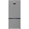 Beko PRONTA CONSEGNA - SPEDIZIONE IMMEDIATA Frigorifero Combinato Libera installazione Total No Frost Classe D Altezza 187 Larghezza 78 cm Finitura Inox Beyond Beko B7RCNE595ZXPW