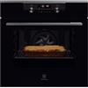 Electrolux PRONTA CONSEGNA - SPEDIZIONE IMMEDIATA Forno da Incasso Multifunzione Elettrico 60 cm Pirolitico Classe A+ Estetica Pure Black SurroundCook Serie 600 Electrolux KOFDP 46 H