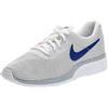 Nike Damen Sneaker Tanjun Racer, Scarpe da Ginnastica Basse Donna, Bianco (White/Concord-Wolf Grey-Laser 103), 42 EU