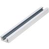 VoltShine Binario a tre vie bianco da 1 m, ideale per impianti elettrici e di illuminazione. Il suo design elegante e funzionale consente una facile distribuzione dell'energia in spazi diversi.