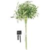 Blendend Piante solari simulate, inserite nel terreno, foglia d'ulivo 2M+1,5M 60LED