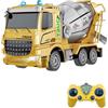 LioMaxi Camion betoniera con tutte le funzioni, giocattolo telecomandato alimentato a batteria, per bambini e bambine (di età 3-7), scala 1:24, con luci e suoni