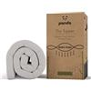 Panda Il Copricuscino Panda (King) - Con Inserto Di Gel Memory Foam (Idro-Foam) Copri materasso Bamboo | UK King: 200 x 150 x 5 cm