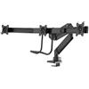 Neomounts NM-D775DX3BLACK staffa da tavolo per 3 schermi piatti fino a 27 | 6 kg (per schermo)