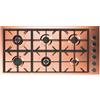 FOSTER Piano Cottura a Gas Milano filotop/sopratop, 6 Fuochi 1154x560 cm, Copper - 7639 008