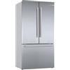 BOSCH Frigorifero multidoor da libera installazione, serie 8, 183 x 90.5 cm Acciaio spazzolato anti-impronta - KFF96PIEP