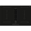 BOSCH Piano Cottura a Induzione con Cappa Integrata, Serie 6, 80 cm, 2 Zone Flex, Classe Energetica B, Vetroceramica Nero - PVQ811F15E - ULTIMI PEZZI
