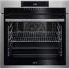 AEG Forno Elettrico Multifunzione SurroundCook, Capacità 72 Lt, Classe Energetica A+, Acciaio Inox + Vetro Nero - BEE641222M