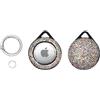 SundayZaZa Bling - Custodia con strass per Apple Airtag, custodia rigida scintillante con portachiavi, accessori per bagagli, zaino, gatto, collare per cani - AB
