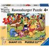 Ravensburger Puzzle Winnie the Pooh, Collezione Giant Pavimento 60 Pezzi Giganti, 70x50 cm