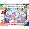 Ravensburger Puzzle Il Paese degli unicorni Collezione 24 Giant Pavimento, 24 Pezzi