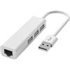 Xingdianfu USB A a 3 x USB A e RJ45 Ethernet LAN Adapter Hub Cavo Mac USB-A Rete per laptop, PC, MacBook