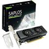 SAPLOS GTX 1050 Scheda Grafica per PC, 4GB GDDR5 128-bit, HDMI DisplayPort DVI-D, Computer GPU, Scheda video per giochi, PCI Express x16, DirectX 12