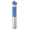kwb 7557-20 HM Incisione Cutter Professional (per legno, Ø, gambo da 8mm, tagliente levigata di precisione, abbinando tutte le femmine comuni-bitches), blu / grigio
