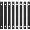 PATIKIL Cinghie Alberi da 16 Pollici Ancoraggio,8Pz Pali Supporto Alberi, Legature Raddrizzare Alberi con Occhielli Alberi Appena Piantati, Nere