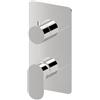 Newform - Linfa miscelatore deviatore meccanico doccia 2 uscite+parte incasso - 69473+31087