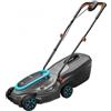 Gardena PowerMax 32/18V P4A Tagliaerba a spinta Batteria Blu, Grigio