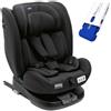 Chicco - Seggiolino Auto 360 Unico Evo I Size + SensorSafe Omaggio Grey Black