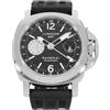 Panerai - Orologio Luminor GMT 44mm Pre-owned - unisex - gomma/acciaio inossidabile/vetro zaffiro - Taglia unica - Nero