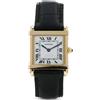 Cartier - Orologio Tank Chinoise 30mm Pre-owned 1980 - Donna - oro giallo 18kt/pelle - Taglia unica - Bianco