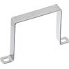 QUARKZMAN Forma U Connettore Staffa, 100mm x 100mm 304 Inossidabile Acciaio Inossidabile Acciaio Barra Sicurezza Supporto Staffe Supporto Montante Canale, 1pz