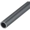 QUARKZMAN Tubo Rigido Rotondo in PVC 6mm(1/4) ID 8mm OD 350mm Grigio Scuro ad Alta Resistenza per Tubi d'Acqua Artigianato Guaina per Cavi