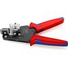 KNIPEX Spelacavi di precisione con lame sagomate con impugnature multicomponente 195 mm, 12 12 02