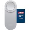 ABUS Attuatore per Serratura LOXERIS One - Smart Lock Apertura e Chiusura della Porta d'Ingresso tramite App - Serratura Elettronica con Controllo Accessi - A Batterie senza Cavi - Argento