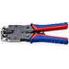 Knipex Pinza per Connettori Modulari Tipo Western Brunita, Rivestiti in Materiale Bicomponente 200 Mm 97 51 12