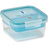 Snipslock Lunch Box Quadrato 0,80 lt, con Vassoio Estraibile